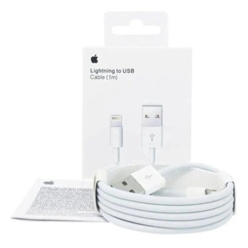 Cabo de dados Apple USB-C para Lightning 1m branco original